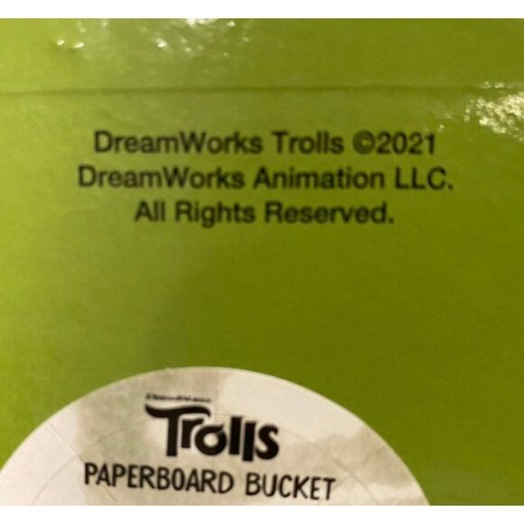TROLLS WORLD TOUR EASTER EGG CANDY BASKET - BRAND NEW- NEVER USED. - Picture 7 of 11